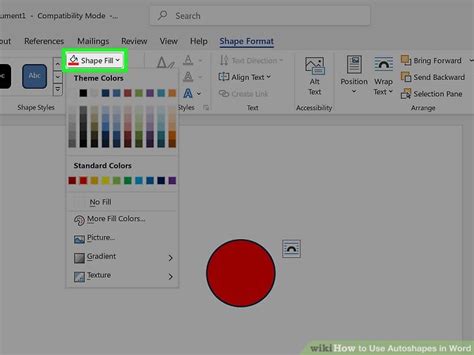 Image result for Word AutoShape