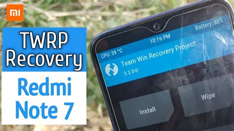 Redmi Note 7 Custom Recovery Storage Problem 的图像结果