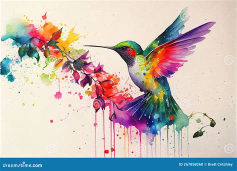 Flower Hummingbird Mural at Loretta Cyr blog