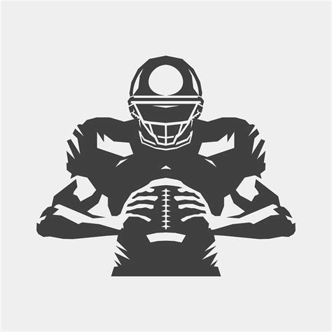 American football player 640471 Vector Art at Vecteezy