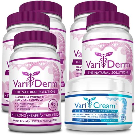 Buy VariCream - Varicose & Spider Veins Cream (1 Jar) Improves ...