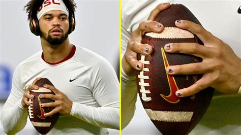 Heartwarming reason why Caleb Williams paints his nails is a touching ...