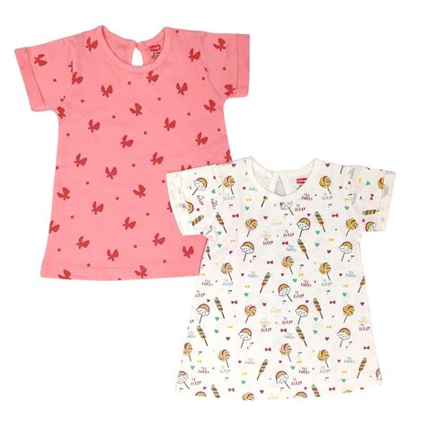Buy LuvLap Half Sleeve Frock, for Baby, Infants & Toddlers, Multicolour ...