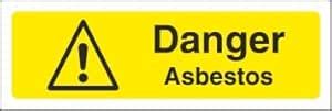 SRGInfotech UV printed Waterproof Sign Board |Danger Asbestos Safety ...