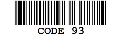 Image result for Code 93 Barcode