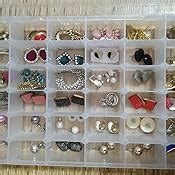 Buy Inditradition 36 Grid Cells Plastic Multipurpose Jewelry Organizer ...