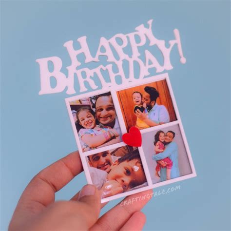 PHOTO COLLAGE FRIDGE MAGNET - BIRTHDAY THEME – CraftingTale