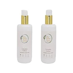 Buy My Green Space Calendula Saffron Body Wash 250 ml + Body Lotion 100 ...