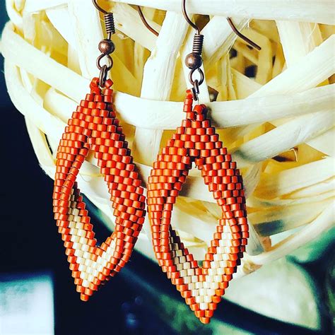 Peyote Earring Tutorial 的图像结果