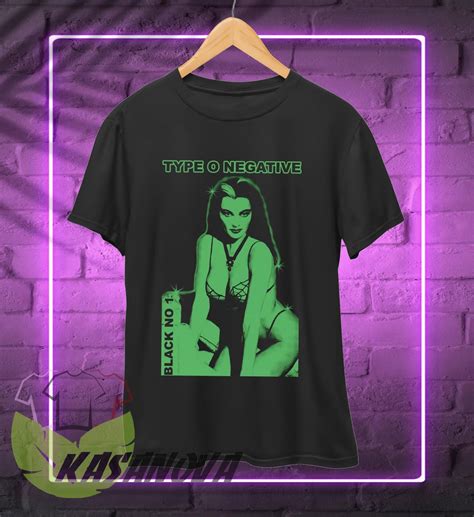 Type O Negative T Shirt, Type O Negative Black No 1 Shirt, Gothic Metal ...