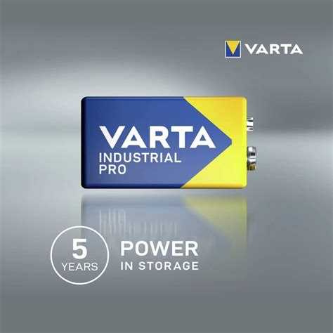 Varta Industrial Pro 9v Batteries | Tray Pack | 20's Pack - TEKTOWN