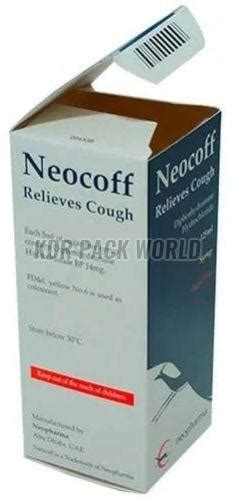 Syrup Packaging Box Manufacturer, Supplier from Delhi