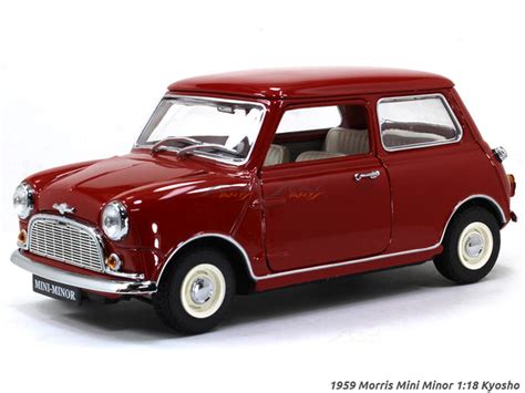 1959 Morris Mini Minor 1:18 Kyosho diecast Scale Model Car | Scale Arts ...