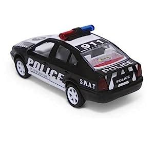 OFFPHATE Plastic Toy Police SWAT Interceptor Black Police Toys car ...
