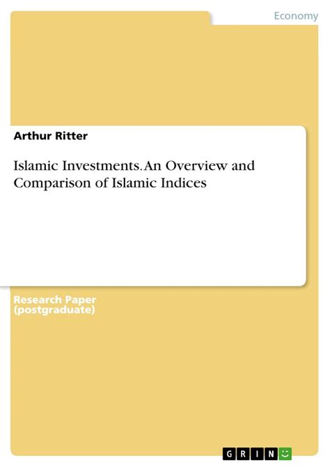 Buy Islamic Investments. An Overview and Comparison of Islamic Indices ...