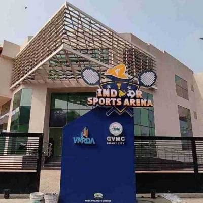 Visakhapatnam City can now access a well-equipped sports arena