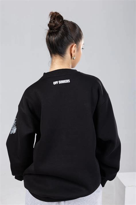 Black Sweatshirt - Midnight Hunt – OFF SINNERS