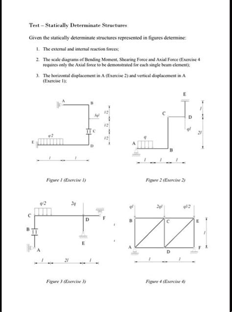 Image result for Questions On Statically Determinate Structures in Elementary Structures