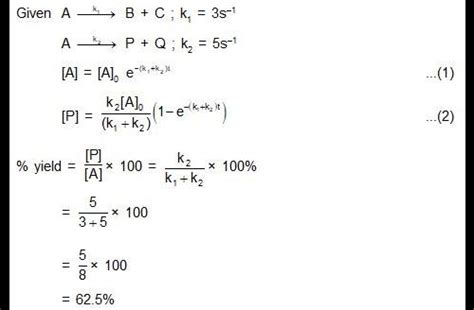 The gas phase decomposition of A at 1000K follows two decomposition paths