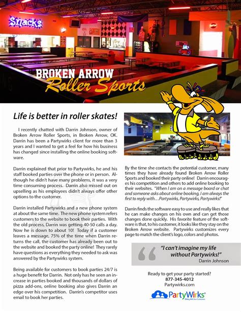 Partywirks.com "Book & Buy" Software for Party Staff