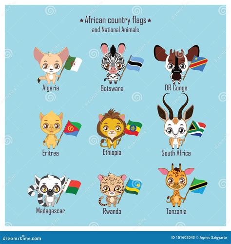 Flags Of The World With Animals at Leo Dartnell blog