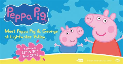 Peppa Pig & George are coming to Lightwater!, Lightwater Valley Family ...
