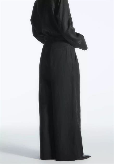 Buy COS Tailored Linen-Blend Trousers 2026 Online | ZALORA