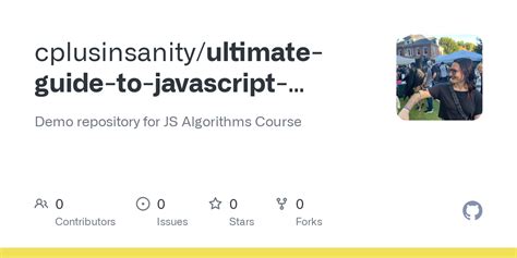 Image result for GitHub JavaScript Algorithms and Data Structures