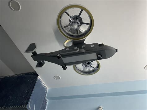 shopurb Led Airplane Fan Light Remote Control Ceiling Fan Light ...