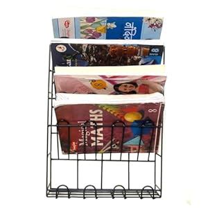 ARHAM ART Multi Tier Wall Hanging Magazine Newspaper Brochure Pamphlet ...