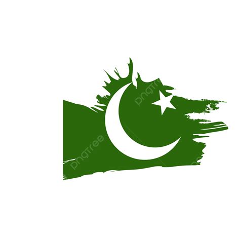 Pakistan Flag Brush Stroke Clipart, Pakistan Flag Brush, Pakistan Flag Design, Pakistan Flag Day ...