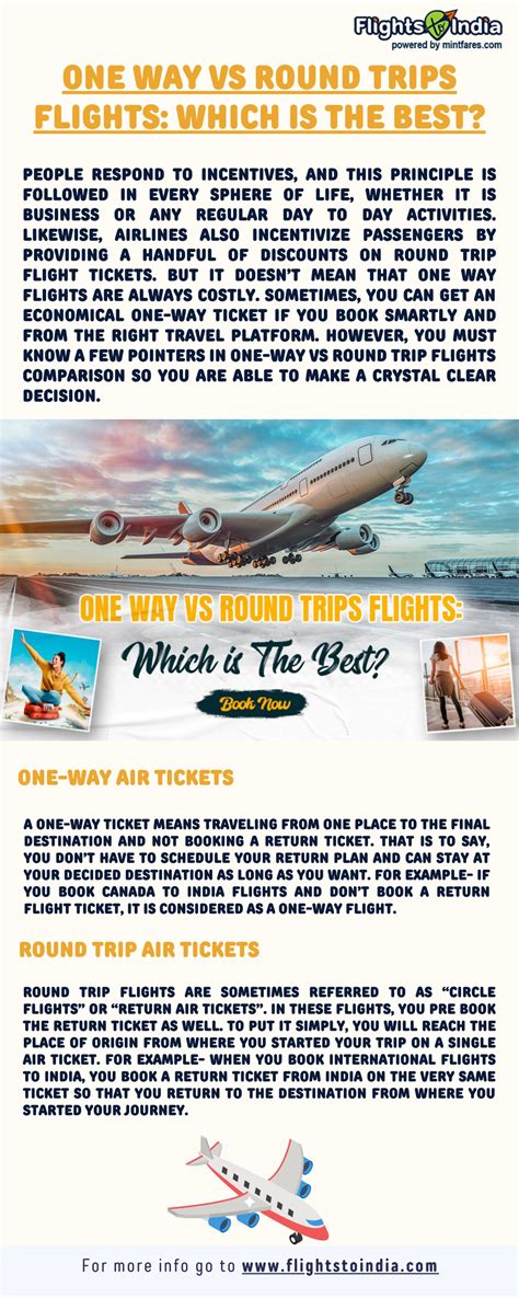 PPT - One Way Vs Round Trip Flights- Which Is A Better Option ...