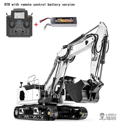 scm-modellbau - Lesu hydraulischer Kettenbagger R945 Verstellausleger ...