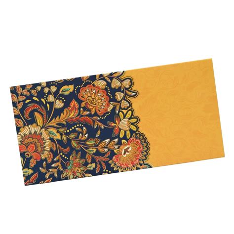 Vanya Creations Pack of 10, Flower Design Shagun Envelopes for Gifting ...