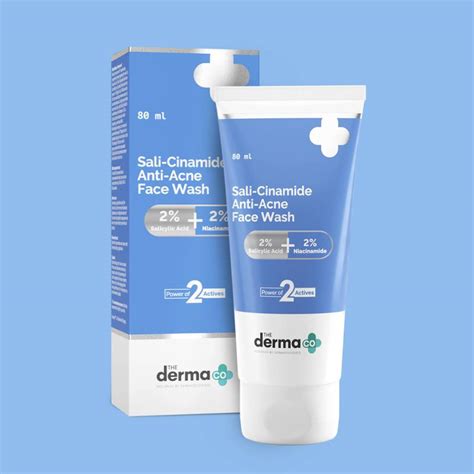 The Derma Co Sali-Cinamide Anti-Acne with 2% Salicylic Acid & 2% ...