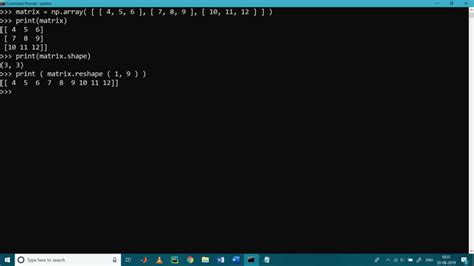 Python-Numpy Matrix 的图像结果