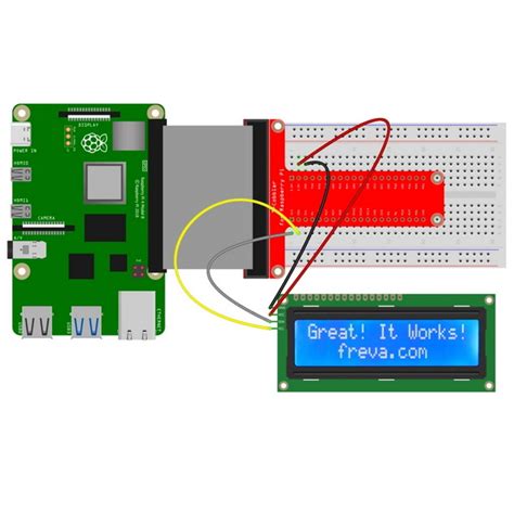 Image result for Raspberry Pi 2-Line LCD Control