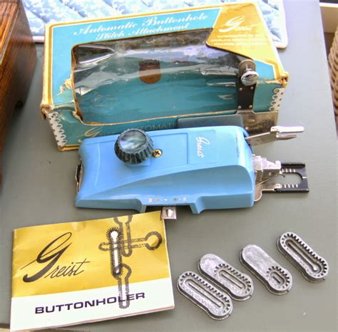 Image result for Buttonhole Attachment