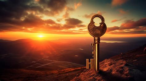 unlocking success with the key to opportunity 32947879 Stock Photo at ...