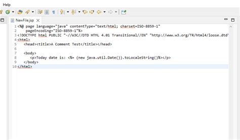 JSP File Syntax 的图像结果