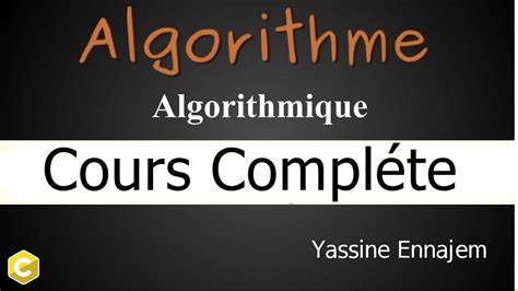 Image result for +Cour Algorithme ENC