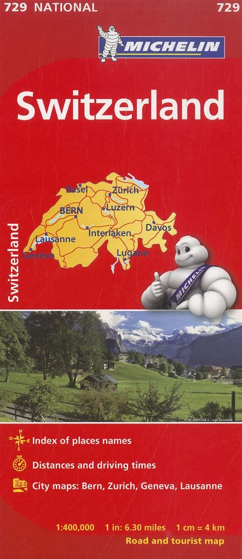 Buy Michelin Switzerland / Michelin Suisse (Michelin Maps) Book Online ...