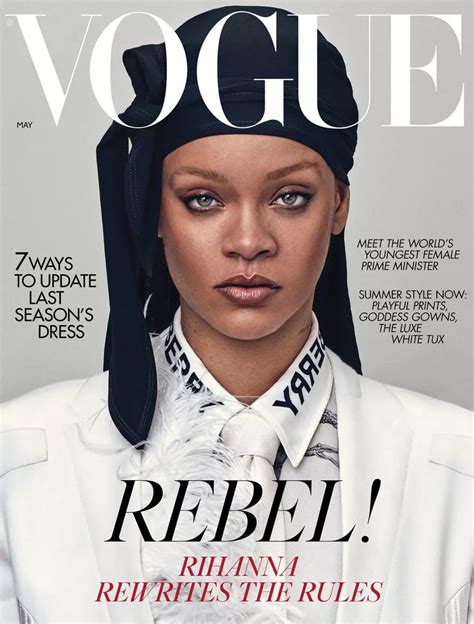 RIHANNA for Vogue Magazine, UK May 2020 – HawtCelebs