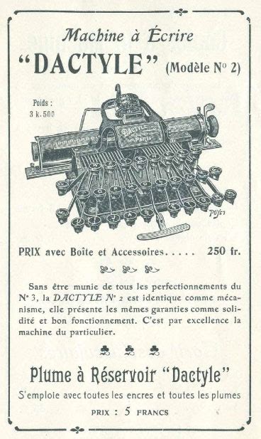 Dactyle typewriter