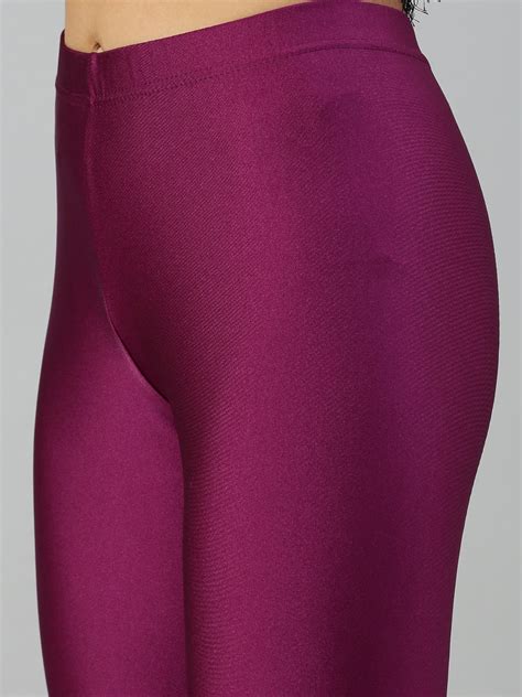 Prisma Shimmer Leggings in Plum for a Chic Look – Prisma Garments