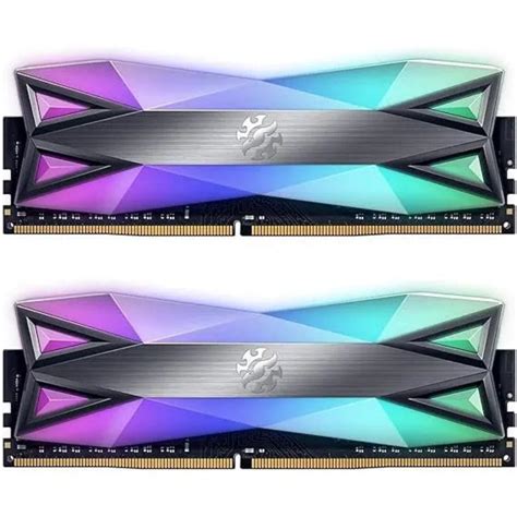 XPG Spectrix D60G RGB 32GB(2x16GB) DDR4 RAM 3200MHz Desktop Memory ...
