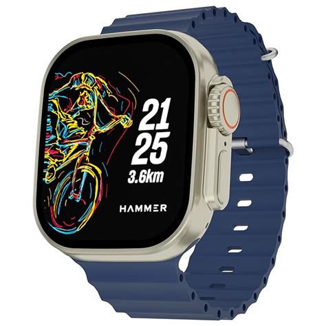 Amazon.in: Buy HAMMER Active 2.0 Plus 2.1" HD Display Smart Watch with ...