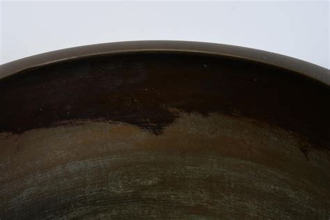 Early 20th C., Showa, A Pair of Antique Japanese Old Bronze Hibachi ...