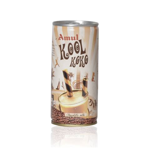 Amul Flavored Liquid Milk-Kool Koko, 180Ml Can : Amazon.in: Grocery ...