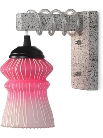 Somil Attractive Black and White Wood Pendant Wall Lamp with Colorful ...